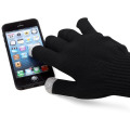 Texting Gloves Black Smart Phone Iphone TouchScreen Thermal Gloves